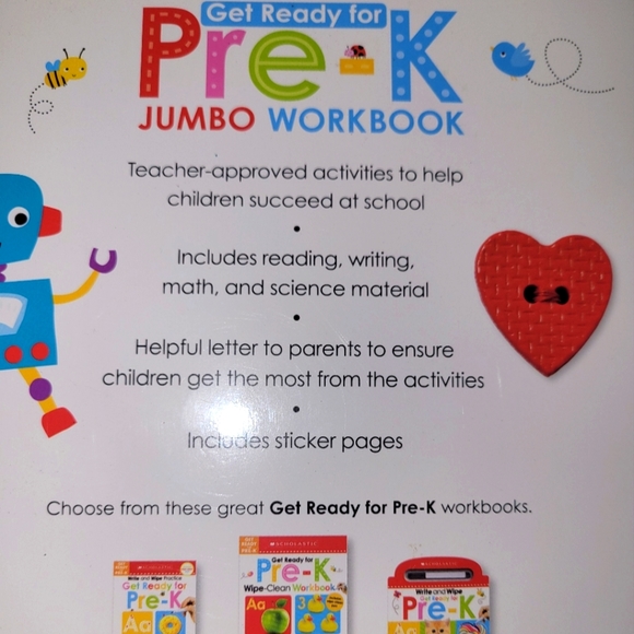 Pre-K, Kindergarten Workbooks/Activity Book - Picture 5 of 14